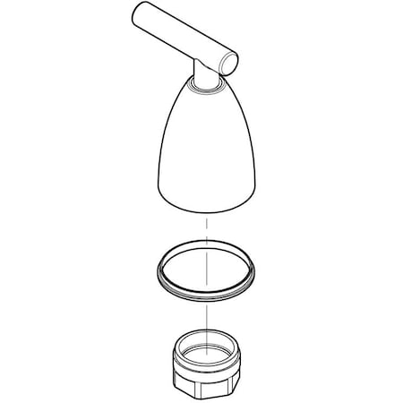 Pfister S/A Handle 048Cn Pvd Bn